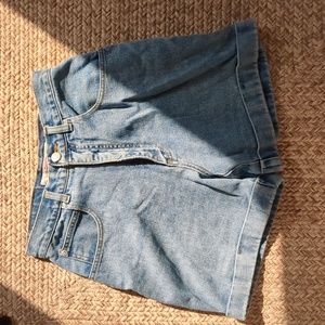 High Sierra Denim Mom Shorts